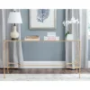 Lucille Console Table - Gold/Glass - Safavieh -Furniture Shop GUEST 680a6629 801a 4d40 93cd e17e78119844