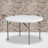 Flash Furniture 4-Foot Round Granite White Plastic Folding Table -Furniture Shop GUEST 696c30fa 9cca 4103 8cb4 1a7cc42e4274