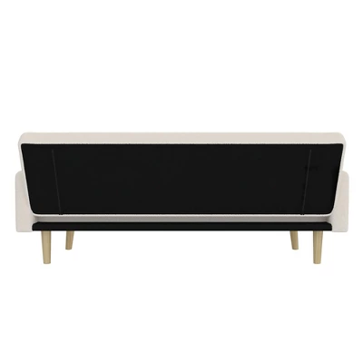 Benedict Wooden Futon Ivory - Room & Joy 12 Benedict Wooden Futon Ivory - Room & Joy - Image 10