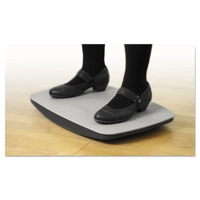 VICTOR TECHNOLOGIES Steppie Balance Board 22 1/2w X 14 1/2d X 2 1/8h Two-Tone Gray ST570 3 VICTOR TECHNOLOGIES Steppie Balance Board 22 1/2w X 14 1/2d X 2 1/8h Two-Tone Gray ST570