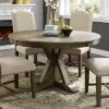 Iohomes Jellison Transitional Round Dining Table Light Oak - HOMES: Inside + Out -Furniture Shop GUEST 6ed19a43 d878 44a8 a669 de3d7e6f5a33