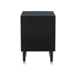 2 Drawer Geo Textured Nightstand - Linon -Furniture Shop GUEST 70d010f7 a367 4aa0 8be0 713ee612caa8