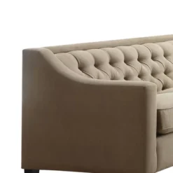 90" Suzanne Sofa Beige Fabric - Acme Furniture -Furniture Shop GUEST 7103b488 8e33 4353 b423 6762df2fb78c