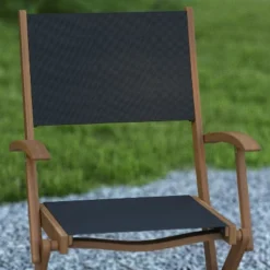 Emma And Oliver Set Of Two Weather Resistant All Natural Acacia Wood Folding Bistro Chairs With Armrests And Textilene Mesh Seats And Backs 15 Emma And Oliver Set Of Two Weather Resistant All Natural Acacia Wood Folding Bistro Chairs With Armrests And Textilene Mesh Seats And Backs -Furniture Shop GUEST 710c4efb c2aa 4e53 b081 becf056bcb5e