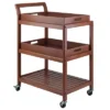Albert Entertainment Cart Walnut - Winsome -Furniture Shop GUEST 713bbe01 8e6c 422b 92f6 f560a8c792d2