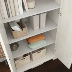 Carolina Grove 2 Door Storage Cabinet Winter Oak - Sauder -Furniture Shop GUEST 73551cfa 2138 48a2 a3cc dc4b79bf692b