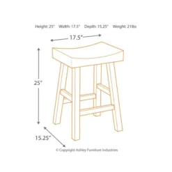 Set Of 2 25" Glosco Counter Height Barstools Grizzly Bear - Signature Design By Ashley 19 Set Of 2 25" Glosco Counter Height Barstools Grizzly Bear - Signature Design By Ashley -Furniture Shop GUEST 756a5918 85ae 46bc a834 a6e400bf0bea