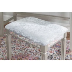 Madison Silver Vanity Set Silver - Linon -Furniture Shop GUEST 7574bf0b 6bcd 4cd7 a556 f82cb4c7d44c