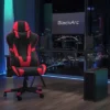 BlackArc Delta Gaming Setup: Reclining Chair With Lumbar Support & Headrest; Desk With Detachable Headphone Hook/Cupholder & Monitor Stand -Furniture Shop GUEST 76e33b59 b217 4835 83c7 84858c0f55b2