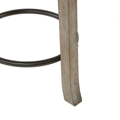 Oaktown Swivel Counter Height Barstool Gray 5 Oaktown Swivel Counter Height Barstool Gray - Image 3