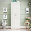 Portford 24" Wide 2 Door Shiplap Cabinet White - Room & Joy -Furniture Shop GUEST 77ddc31e ac3a 449e 97d7 6df2f72aa4a7