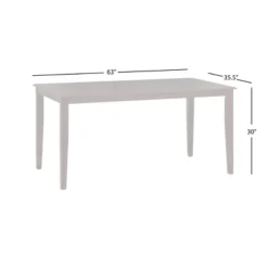 Westmont Rectangular Dining Table Rustic Brown - Lifestorey -Furniture Shop GUEST 781f6b93 0ee3 491a 9c34 9e1f4f4cc88a