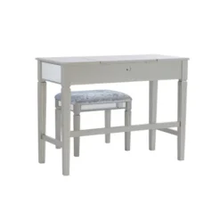 Madison Silver Vanity Set Silver - Linon -Furniture Shop GUEST 78203bb7 f205 4e6a 8f48 1fc14d28e45e