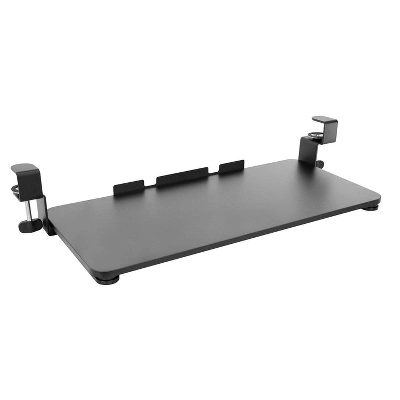 Mount-It! Clamp Keyboard Tray | Sliding Under Desk Keyboard & Mouse Platform | Retractable Undermount Drawer | No Screws Or Scratches To Assemble 10 Mount-It! Clamp Keyboard Tray | Sliding Under Desk Keyboard & Mouse Platform | Retractable Undermount Drawer | No Screws Or Scratches To Assemble - Image 8
