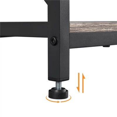 Yaheetech 63″ H Kitchen Baker’s Racks With 2 AC Outlets, 4-Tier Microwave Oven Stand 7 Yaheetech 63″ H Kitchen Baker’s Racks With 2 AC Outlets, 4-Tier Microwave Oven Stand - Image 5