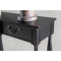 Spencer Spindle Console Table Black Crackle - Powell Company 13 Spencer Spindle Console Table Black Crackle - Powell Company -Furniture Shop GUEST 7a718412 0e6c 4092 9530 892fe306606a