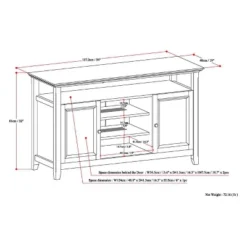 Halifax TV Stand For TVs Up To 60" - WyndenHall 22 Halifax TV Stand For TVs Up To 60" - WyndenHall -Furniture Shop GUEST 7bae932a d3c9 477e 9bea 027f9038fba5