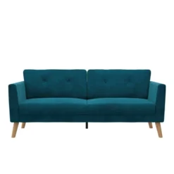 Gloria Upholstered 3 Seater Velvet Sofa - CosmoLiving By Cosmopolitan -Furniture Shop GUEST 7bbe5325 02d9 4fe9 a201 edd0c0d3dcf2