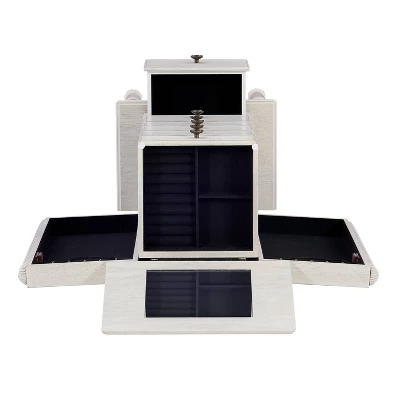 Obrecht Jewelry Armoire Off White - Powell Company 8 Obrecht Jewelry Armoire Off White - Powell Company - Image 6