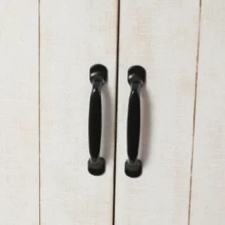 LuxenHome Farmhouse White Wood 2-Door Accent Storage Cabinet. 16 LuxenHome Farmhouse White Wood 2-Door Accent Storage Cabinet. -Furniture Shop GUEST 7c653d76 d0b1 47d1 a45f cc4eed660a92