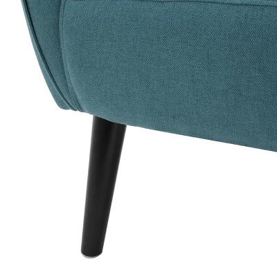 Alphonse Armchair Dark Teal - Christopher Knight Home 5 Alphonse Armchair Dark Teal - Christopher Knight Home - Image 3