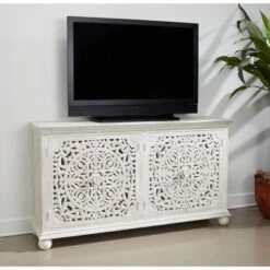 Bree Coastal 4 Door Sideboard White - Treasure Trove Accents 10 Bree Coastal 4 Door Sideboard White - Treasure Trove Accents -Furniture Shop GUEST 7ea84725 c73b 485c 8e91 d32865ddae05
