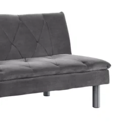 66" Cilliers Sofa Gray Velvet/Chrome Finish - Acme Furniture -Furniture Shop GUEST 7f26f425 4d1c 442d 8983 7414d85da837