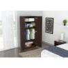 2 Door Wardrobe/Armoire Espresso - Inval -Furniture Shop GUEST 7f2df3cb c6be 4742 9832 e4d2b1983a36