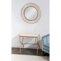Prynne Accent Table Gold - Linon -Furniture Shop GUEST 7f3add11 f105 4c30 8d62 4747e81d58ff