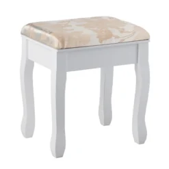 Tangkula Rotatable Mirror Vanity Set Makeup Dressing Table And Stool W/ 5 Drawers 16 Tangkula Rotatable Mirror Vanity Set Makeup Dressing Table And Stool W/ 5 Drawers -Furniture Shop GUEST 7f4be74d 3c8b 4bce a53c 4c5dea45242a