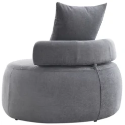Modern Chenille Accent Reading Chair, High-Stretch Round Lounge Sofa-ModernLuxe 23 Modern Chenille Accent Reading Chair, High-Stretch Round Lounge Sofa-ModernLuxe -Furniture Shop GUEST 80e9bd6c a710 4d06 a057 e90545f4553a