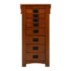 Delia Jewelry Armoire Brown - Powell Company -Furniture Shop GUEST 81cfc928 81eb 4a17 bcee 54a4eba63789