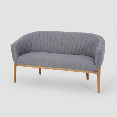 Galena Mid-Century Loveseat - Christopher Knight Home 9 Galena Mid-Century Loveseat - Christopher Knight Home - Image 7