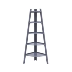 63" X 26.5" Five-Tier Pyramid Corner Ladder Shelf - Danya B. 14 63" X 26.5" Five-Tier Pyramid Corner Ladder Shelf - Danya B. -Furniture Shop GUEST 85148b12 3541 4bf5 9a40 3dbd8d488ebc