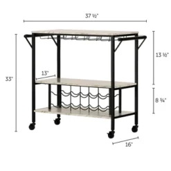 Maliza Bar Cart With Wine Bottle Storage And Wine Glass Rack - South Shore 21 Maliza Bar Cart With Wine Bottle Storage And Wine Glass Rack - South Shore -Furniture Shop GUEST 87c29fd8 712b 4cb0 9b69 d9112a3eb30e