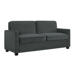 Queen Cassidy Sofa Sleeper Gray Velvet - Room & Joy -Furniture Shop GUEST 87d962ec 1daf 4f54 958b 38d0c5374464