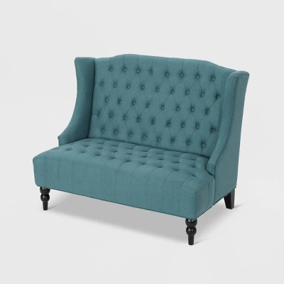 Leora Winged Loveseat - Christopher Knight Home 7 Leora Winged Loveseat - Christopher Knight Home - Image 5