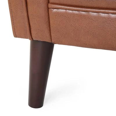 Holasek Contemporary Upholstered Tufted Loveseat - Christopher Knight Home 8 Holasek Contemporary Upholstered Tufted Loveseat - Christopher Knight Home - Image 6