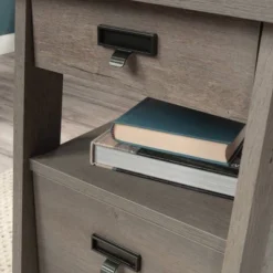 Trestle 4 Drawer Desk Mystic Oak - Sauder 7 Trestle 4 Drawer Desk Mystic Oak - Sauder -Furniture Shop GUEST 8aa36311 ceb2 498f 8519 8f7d4464234c