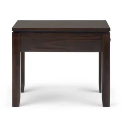 14" Essex Narrow Side Table Mahogany Brown - WyndenHall 14 14" Essex Narrow Side Table Mahogany Brown - WyndenHall -Furniture Shop GUEST 8b126928 7ef2 4e3d b535 e1b0dc0b09ad