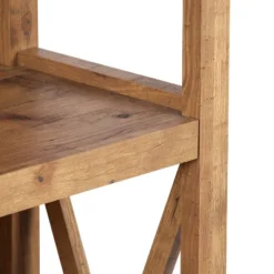 Saint Birch Houston 5-shelf Bookcase, Rustic Brown -Furniture Shop GUEST 8b5e22dc 39d6 4121 a110 f82edc737602