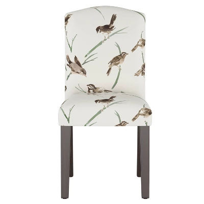 Alex Camel Back Dining Chair In Patterns - Skyline Furniture 3 Alex Camel Back Dining Chair In Patterns - Skyline Furniture