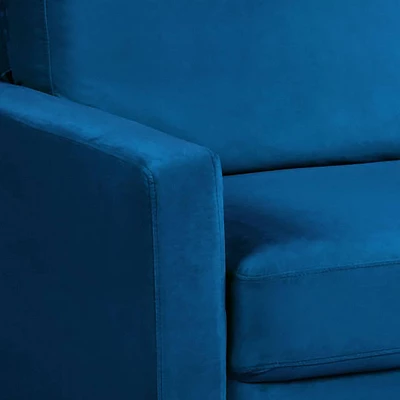 Mason Stationary Loveseat Navy Blue - Lifestyle Solutions 7 Mason Stationary Loveseat Navy Blue - Lifestyle Solutions - Image 5