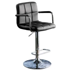 Ethan Adjustable Swivel Barstool With Arms - Furniture Of America -Furniture Shop GUEST 8c7456c6 25cb 483a b049 cc10c3452d65