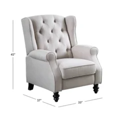 Cyndi Fabric Pushback Recliner - Abbyson Living -Furniture Shop GUEST 8d0823e3 1574 4512 ab14 257e39c8218d