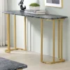 Trillick Faux Marble Top Sofa Table - MiBasics -Furniture Shop GUEST 8d3570d1 94b1 4e5f 96d9 1eea967b4e91