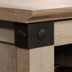 Carson Forge Side Table Lintel Oak - Sauder -Furniture Shop GUEST 8df90f42 aaef 4abd 929a e8f77798790e