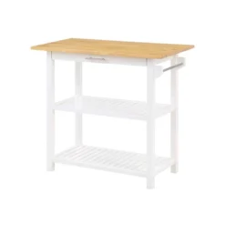 Designs2Go 3 Tier Butcher Block Kitchen Prep Island With Drawer - Breighton Home -Furniture Shop GUEST 8f27360b 88c3 44c1 ac8e f442a4a8fa5b