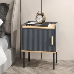 Costway Nightstand Bedside End Table With Door Cabinet For Living Room Bedroom 15 Costway Nightstand Bedside End Table With Door Cabinet For Living Room Bedroom -Furniture Shop GUEST 8f9c2edd 3e4e 4771 9501 43f3c836a4c9