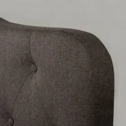 Nicole Upholstered Headboard Stone Fabric/Metal (Frame Not Included) - Hillsdale Furniture -Furniture Shop GUEST 8ffb47c4 e0c0 4501 ae00 29eeaf031687